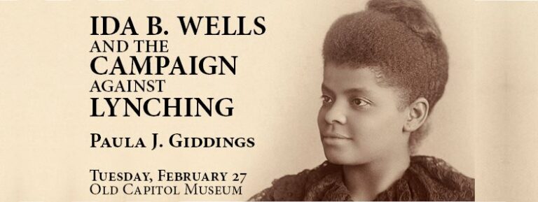 Ida B. Wells And The Campaign Against Lynching - Mississippi Humanities ...